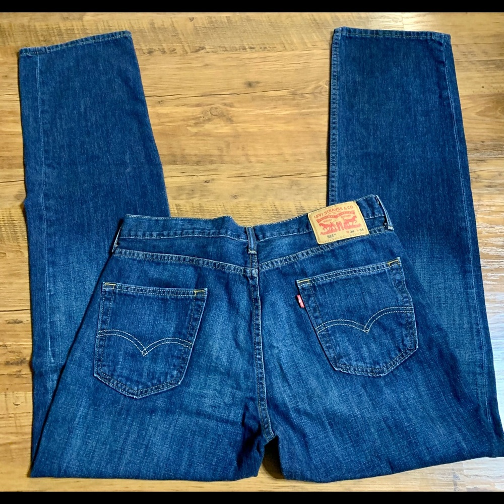 Lightly used Levi jeans men size 34/34 - Picture 6 of 6